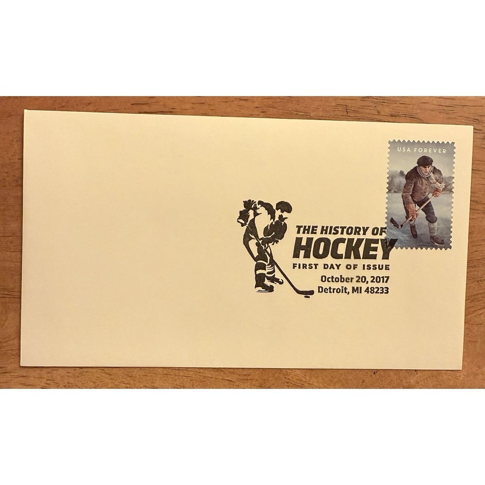 US 5253 History‎ of Hockey Vintage BWP FDC 2017